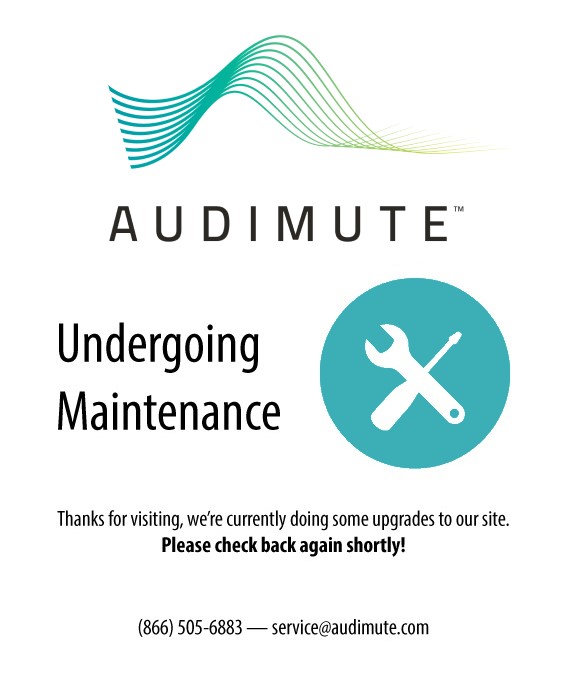 Audimute Maintenance Page